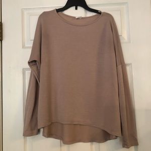 Nude long sleeve tee